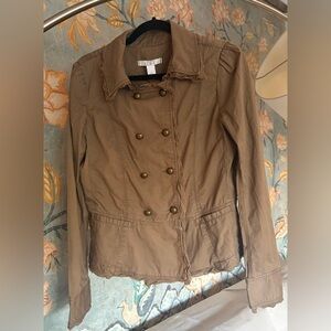 Loft Women's Olive Utility Jacket